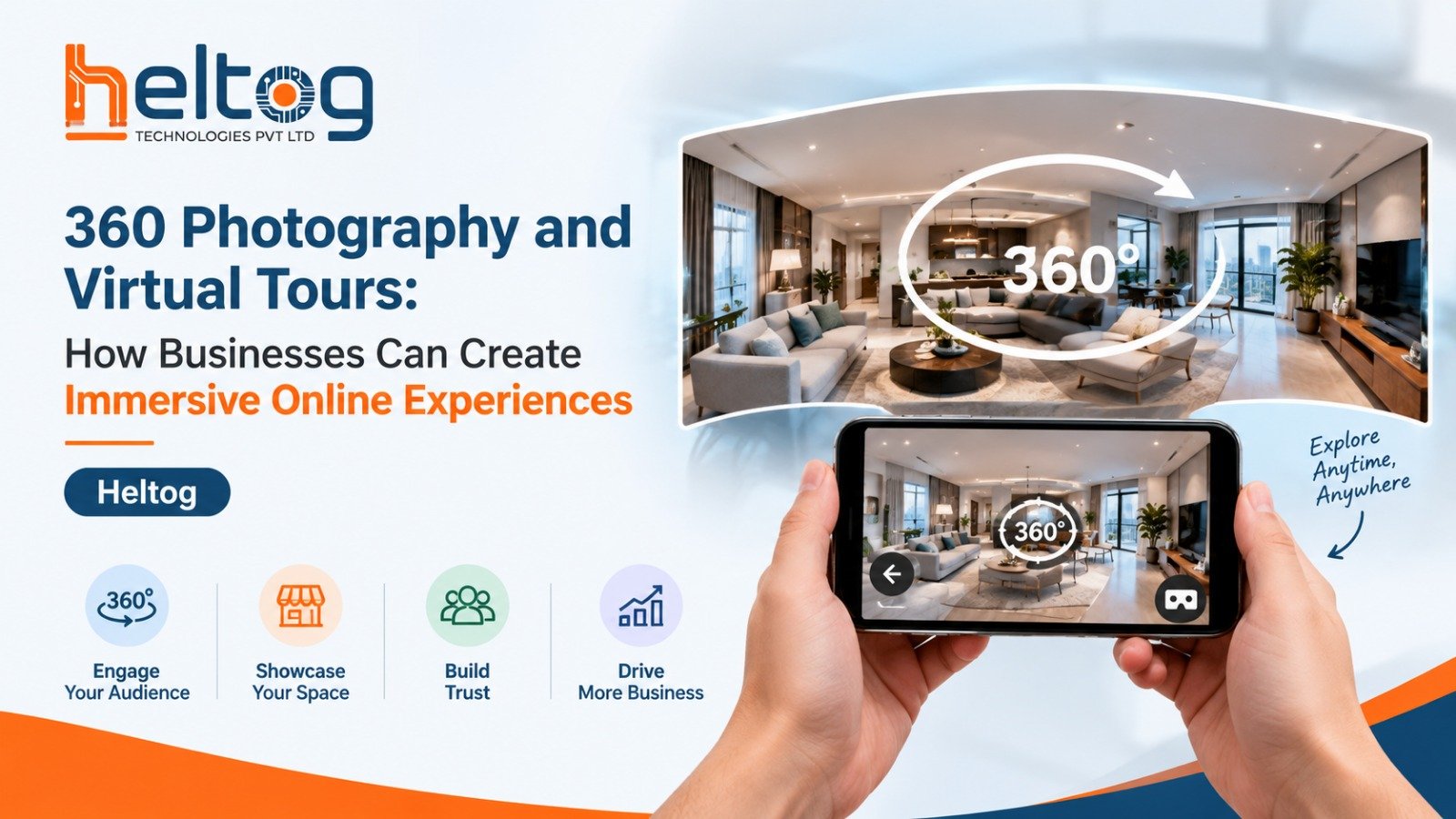 360 Photography and Virtual Tours: How Businesses Can Create Immersive Online Experiences/ Heltog