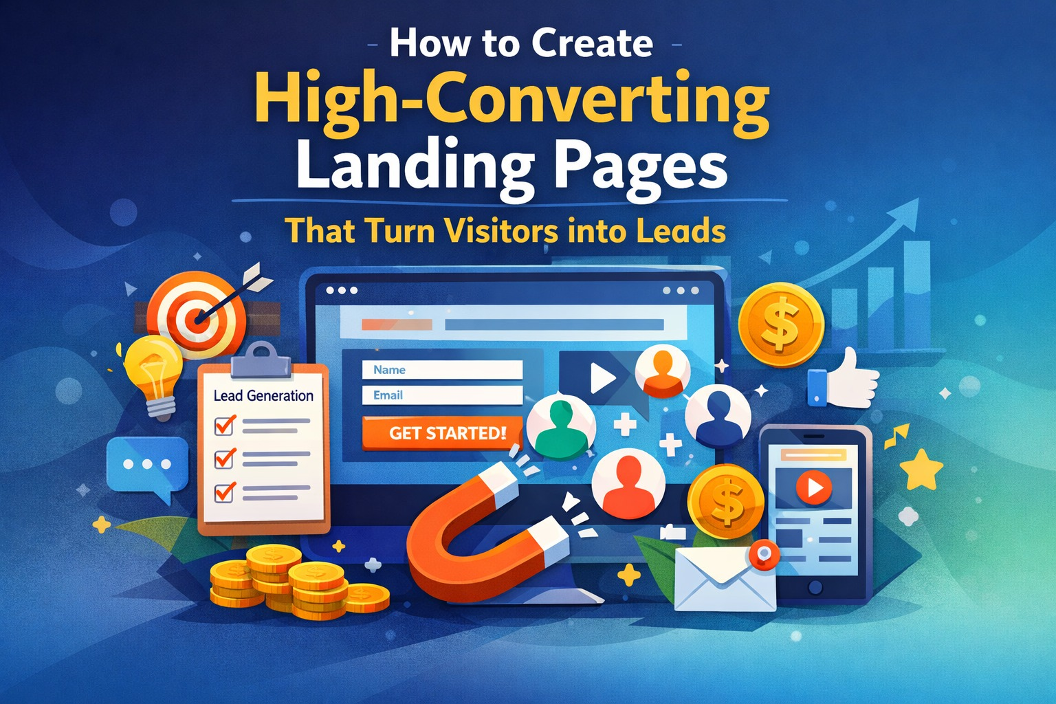 How to Create High-Converting Landing Pages That Turn Visitors into Leads